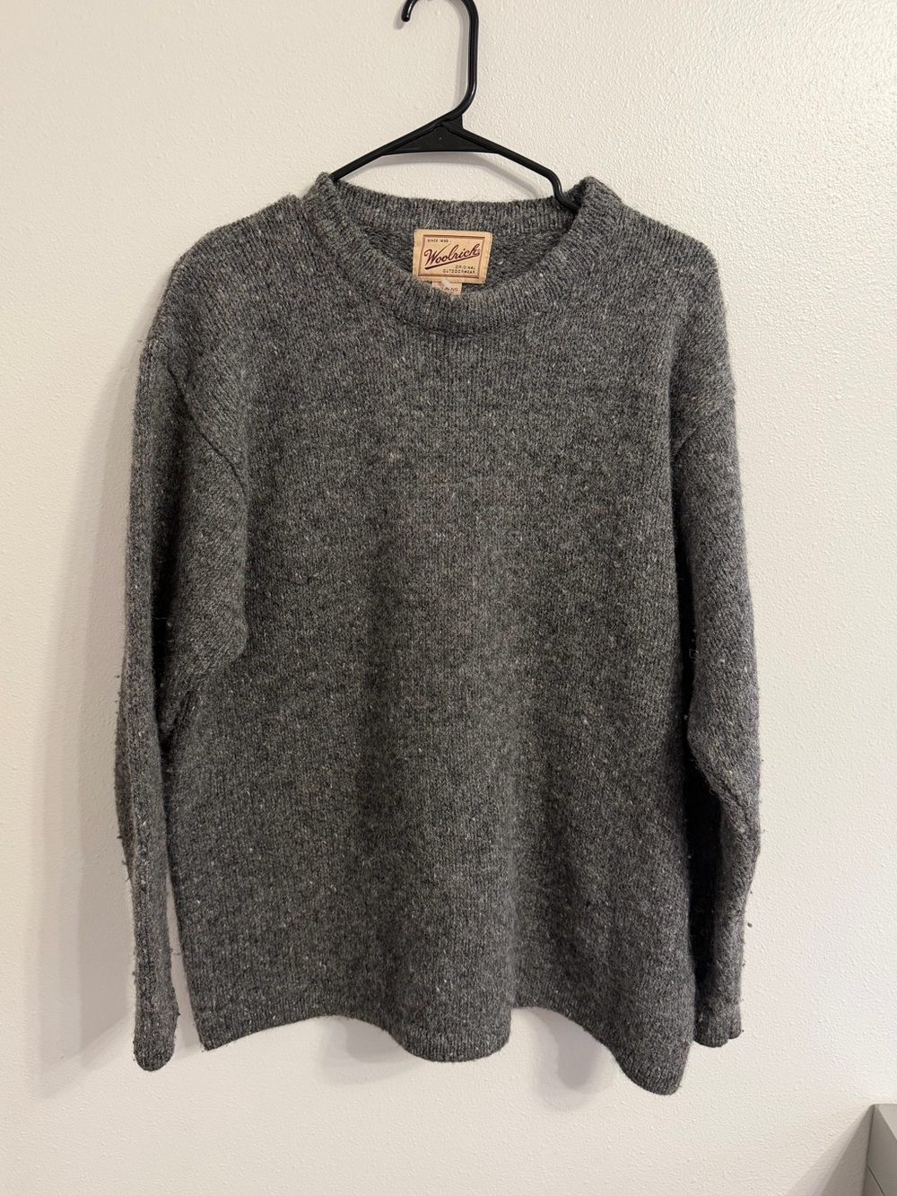 Woolrich 85% Wool Crew Neck Sweater